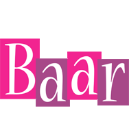 Baar whine logo