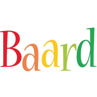 Baard birthday logo