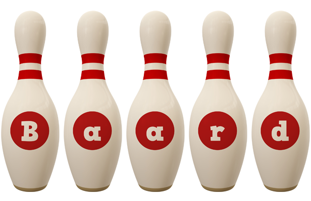 Baard bowling-pin logo