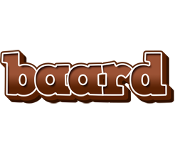 Baard brownie logo