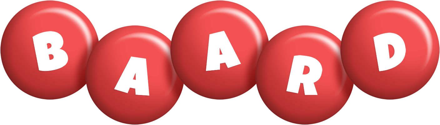 Baard candy-red logo
