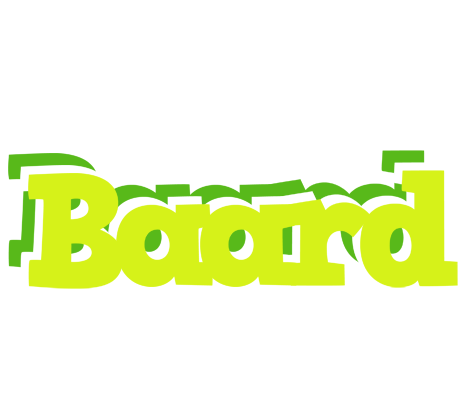 Baard citrus logo