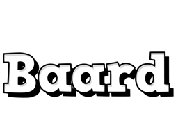 Baard snowing logo