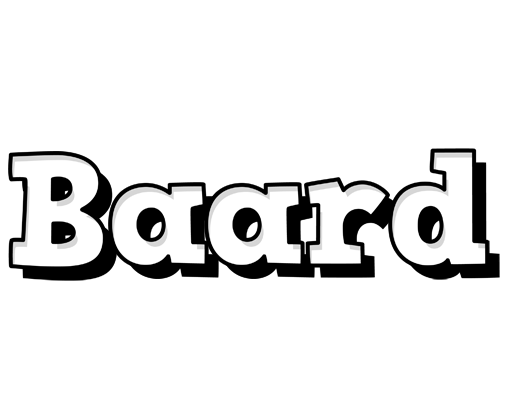 Baard snowing logo