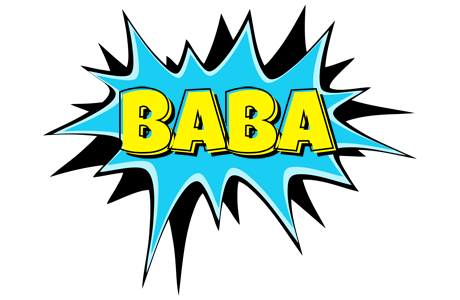 Baba amazing logo