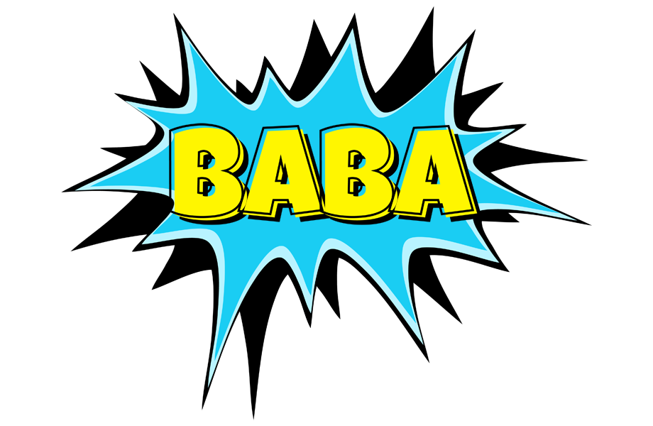 Baba amazing logo