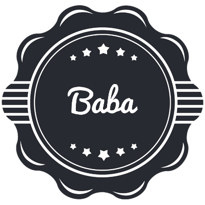 Baba badge logo