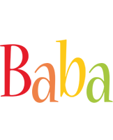 Baba birthday logo