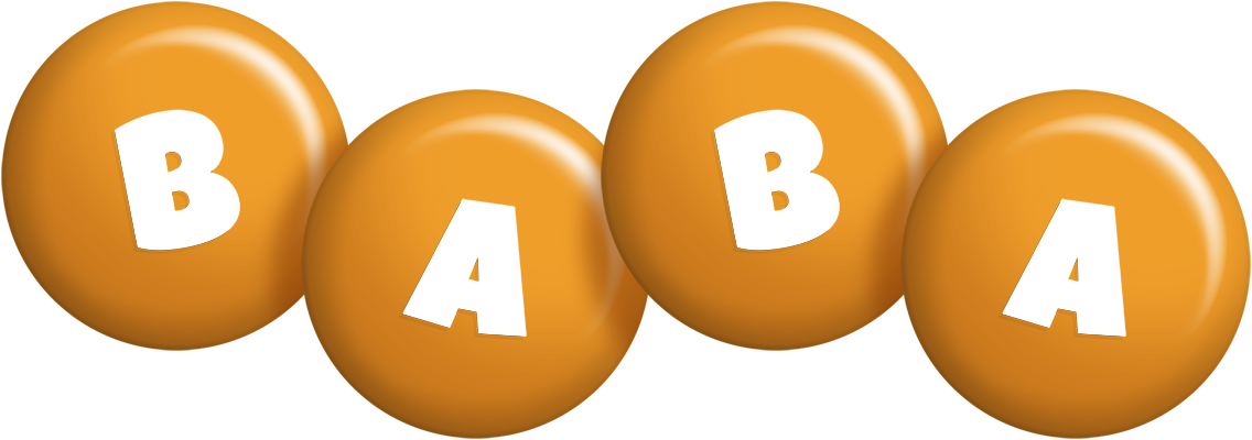 Baba candy-orange logo