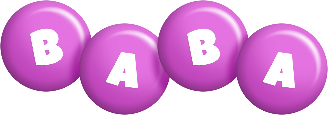 Baba candy-purple logo