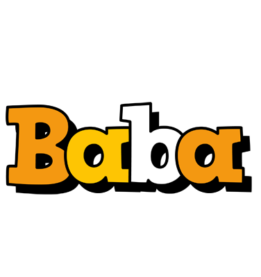 Baba cartoon logo