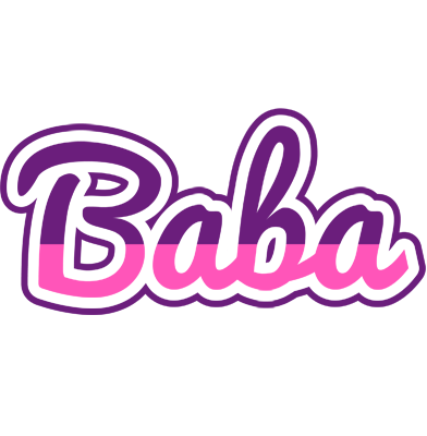 Baba cheerful logo
