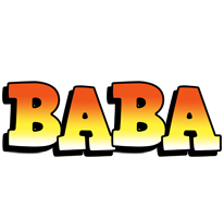 Baba sunset logo
