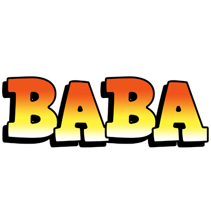 Baba sunset logo
