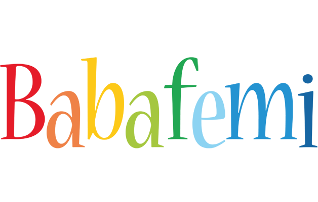 Babafemi birthday logo