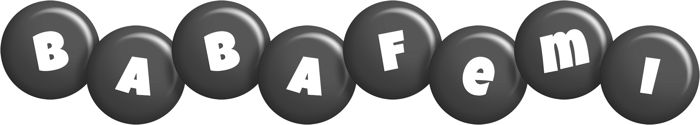 Babafemi candy-black logo