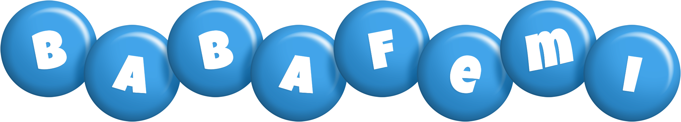 Babafemi candy-blue logo