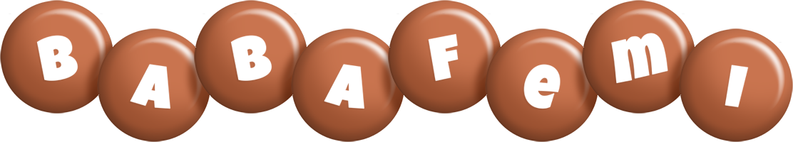 Babafemi candy-brown logo