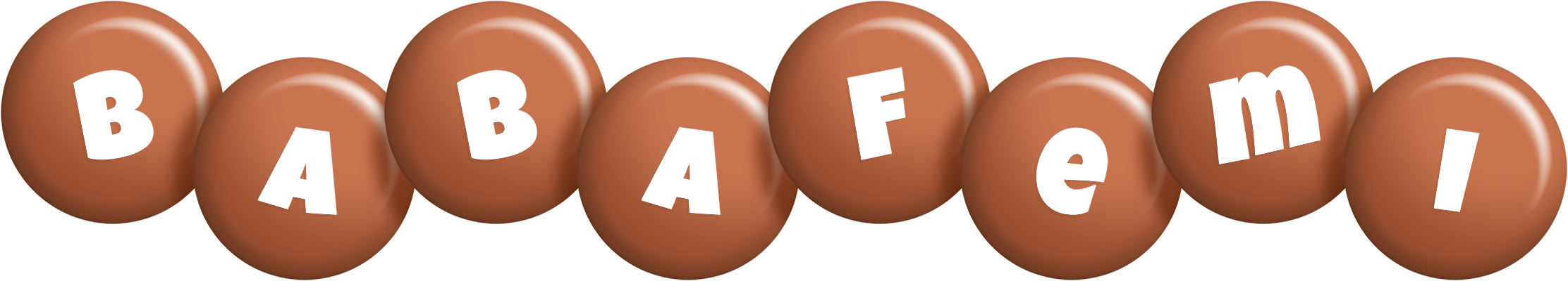 Babafemi candy-brown logo