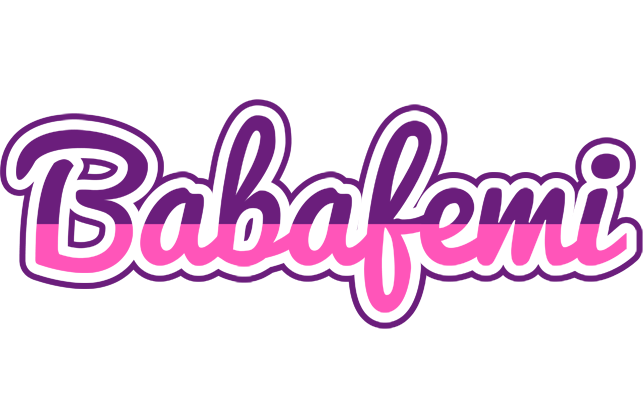 Babafemi cheerful logo