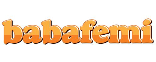 Babafemi orange logo