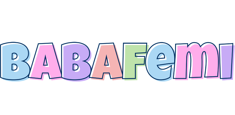 Babafemi pastel logo