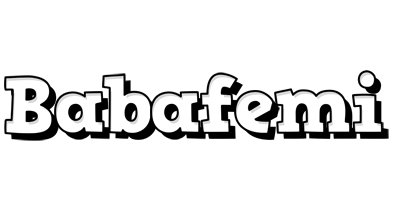 Babafemi snowing logo