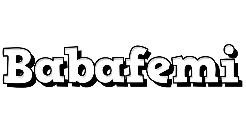 Babafemi snowing logo