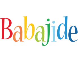 Babajide birthday logo