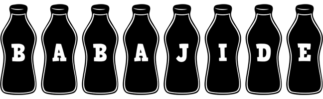 Babajide bottle logo