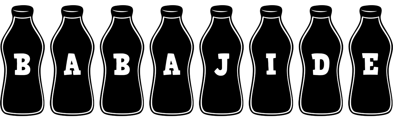 Babajide bottle logo