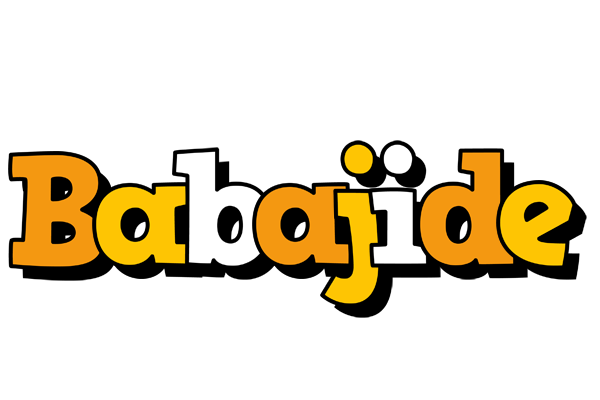 Babajide cartoon logo