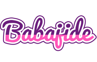 Babajide cheerful logo