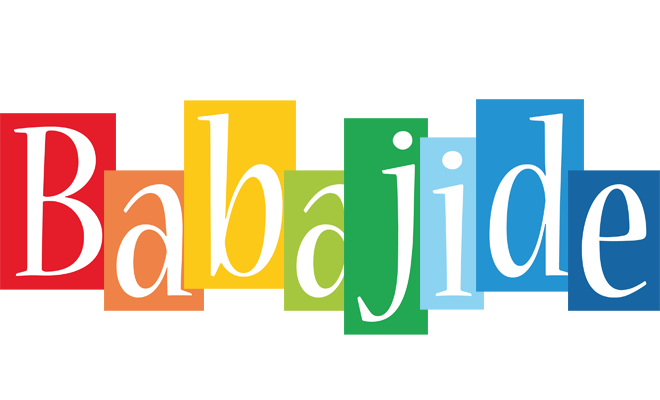 Babajide colors logo