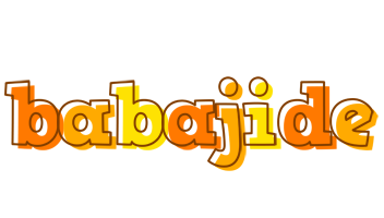 Babajide desert logo