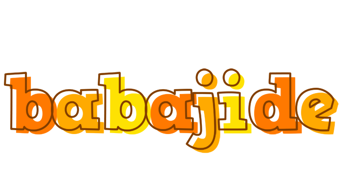Babajide desert logo