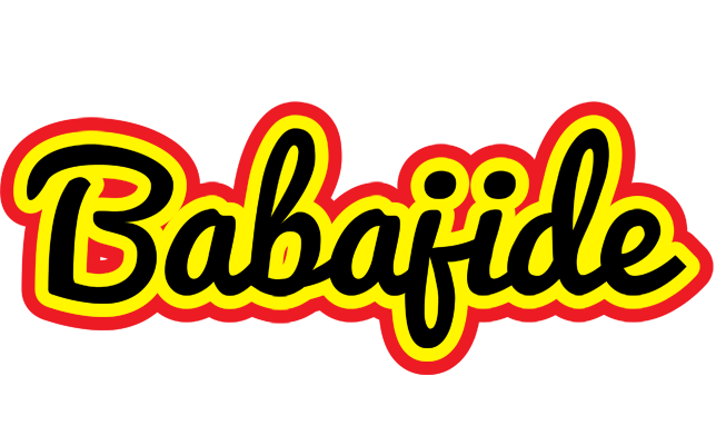 Babajide flaming logo