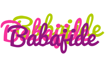 Babajide flowers logo