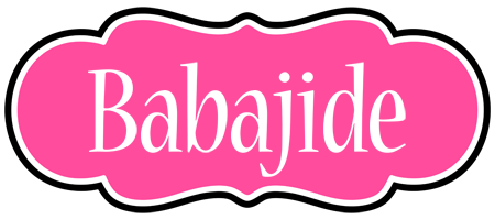 Babajide invitation logo