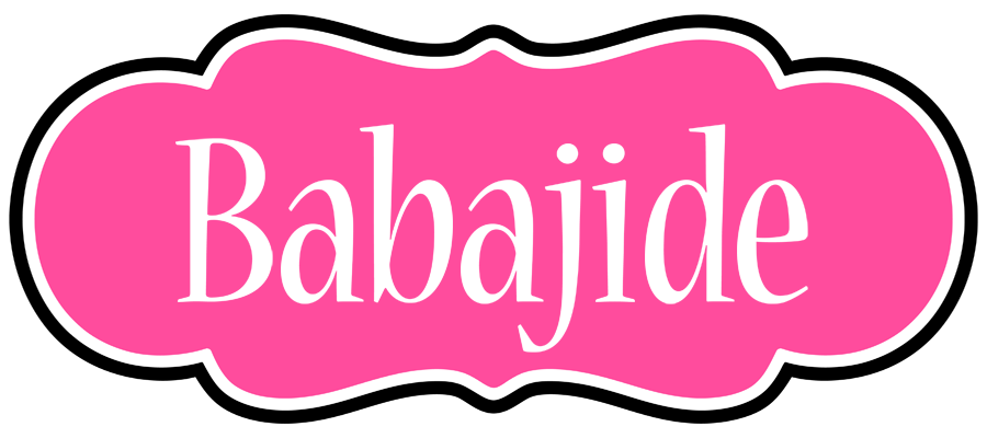 Babajide invitation logo