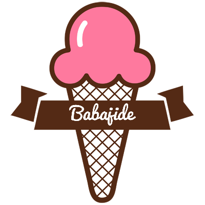 Babajide premium logo