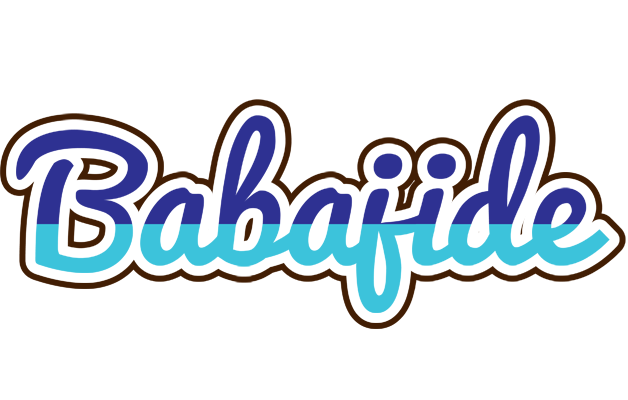 Babajide raining logo
