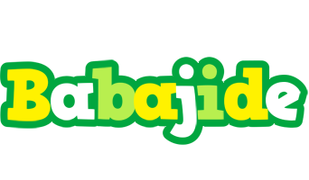 Babajide soccer logo