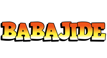 Babajide sunset logo