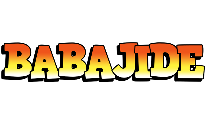 Babajide sunset logo