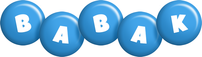 Babak candy-blue logo