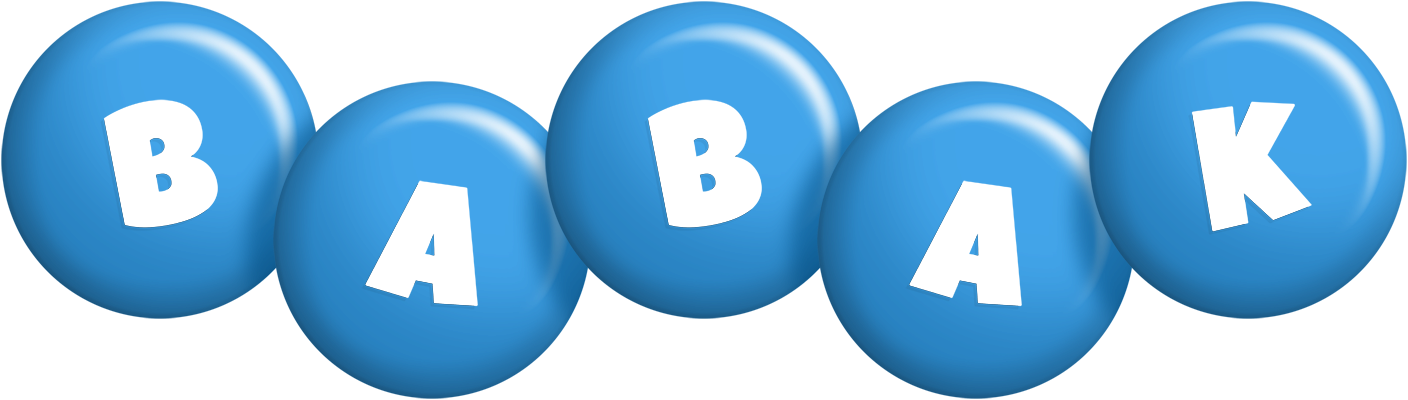Babak candy-blue logo