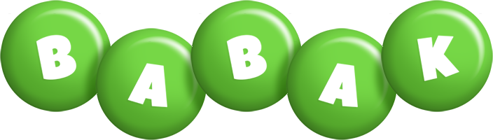 Babak candy-green logo