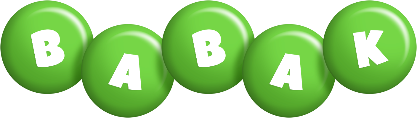 Babak candy-green logo