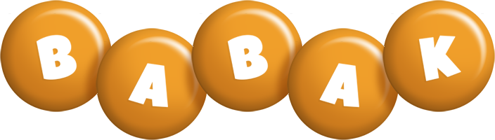 Babak candy-orange logo